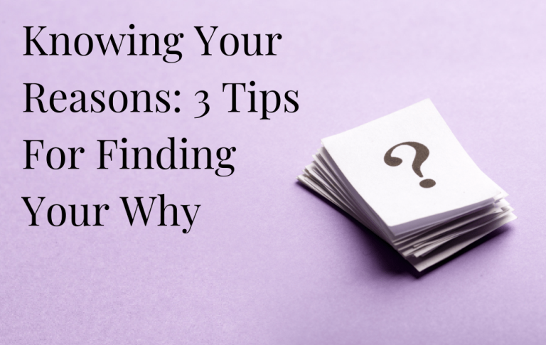 Finding your why main-min